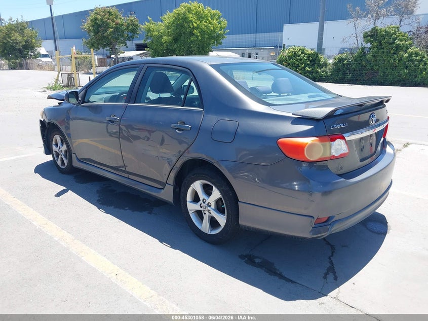2012 Toyota Corolla VIN 5YFBU4EE4CP016270 IAAI salvage auction — NORMAL WEAR, Salvage (California), sold $775 on 2026-07-29 (photo 3)