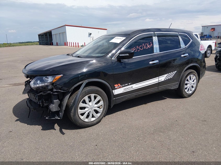2016 Nissan Rogue VIN JN8AT2MV8GW130729 IAAI salvage auction — FRONT END, Salvage (Minnesota), sold $1,700 on 2026-07-20 (photo 2)