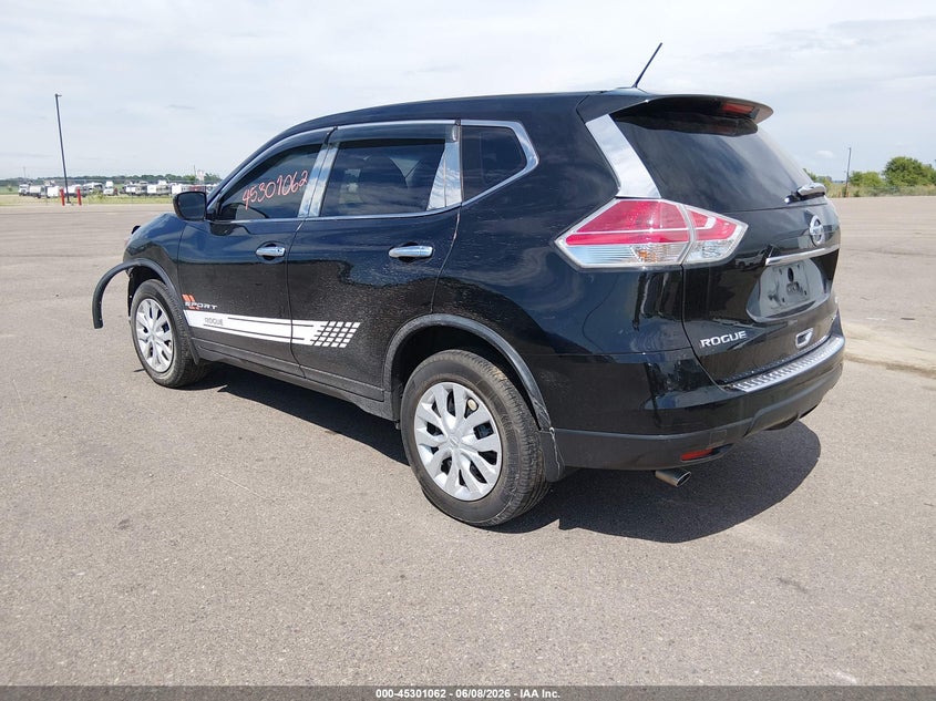 2016 Nissan Rogue VIN JN8AT2MV8GW130729 IAAI salvage auction — FRONT END, Salvage (Minnesota), sold $1,700 on 2026-07-20 (photo 3)