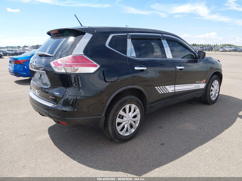 2016 Nissan Rogue VIN JN8AT2MV8GW130729 IAAI salvage auction — FRONT END, Salvage (Minnesota), sold $1,700 on 2026-07-20 (photo 4)