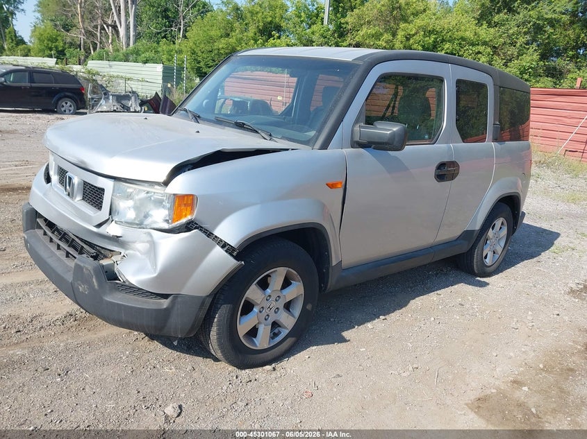 2010 Honda Element VIN 5J6YH2H72AL005767 IAAI salvage auction — FRONT END, Clear (Michigan), sold $1,925 on 2026-07-09 (photo 2)