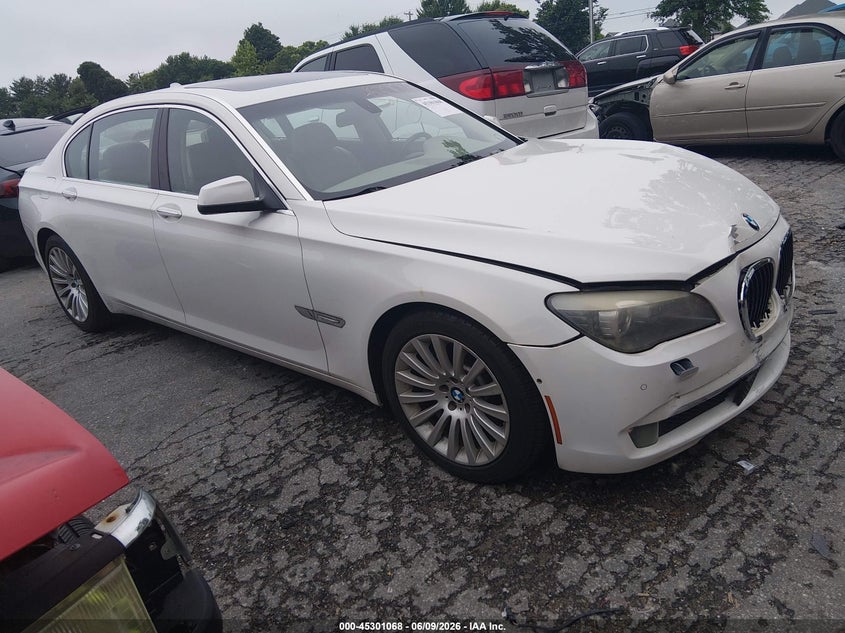 2009 BMW 7er VIN WBAKB83579CY62634 IAAI salvage auction — FRONT END, Salvage (Kentucky), sold $1,200 on 2026-07-20 (photo 1)