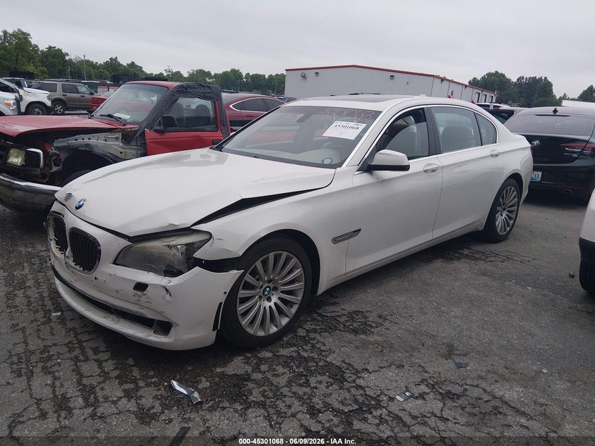 2009 BMW 7er VIN WBAKB83579CY62634 IAAI salvage auction — FRONT END, Salvage (Kentucky), sold $1,200 on 2026-07-20 (photo 2)