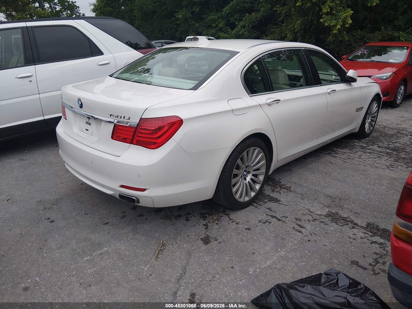 2009 BMW 7er VIN WBAKB83579CY62634 IAAI salvage auction — FRONT END, Salvage (Kentucky), sold $1,200 on 2026-07-20 (photo 4)