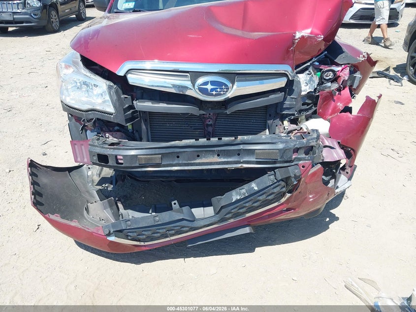 2015 Subaru Forester VIN JF2SJAAC9FH821047 IAAI salvage auction — FRONT END, Salvage Title, sold $600 on 2026-07-17 (photo 6)