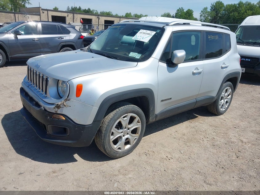 2015 Jeep Renegade VIN ZACCJBDT8FPC05482 IAAI salvage auction — FRONT END, Salvage Title, sold $675 on 2026-07-16 (photo 2)
