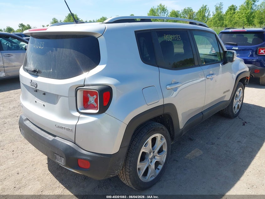 2015 Jeep Renegade VIN ZACCJBDT8FPC05482 IAAI salvage auction — FRONT END, Salvage Title, sold $675 on 2026-07-16 (photo 4)