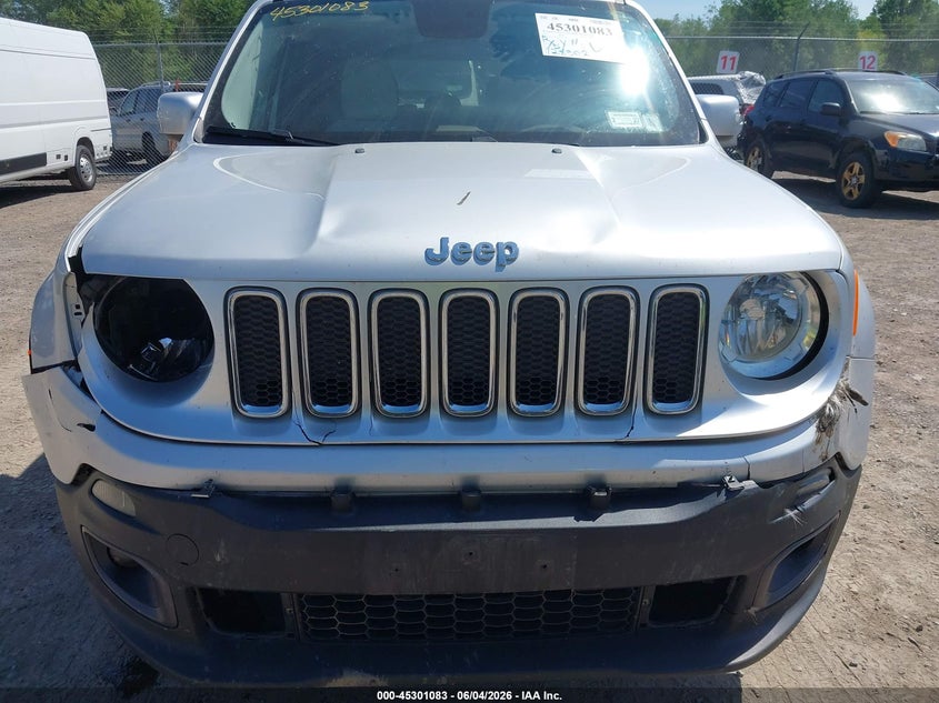 2015 Jeep Renegade VIN ZACCJBDT8FPC05482 IAAI salvage auction — FRONT END, Salvage Title, sold $675 on 2026-07-16 (photo 6)