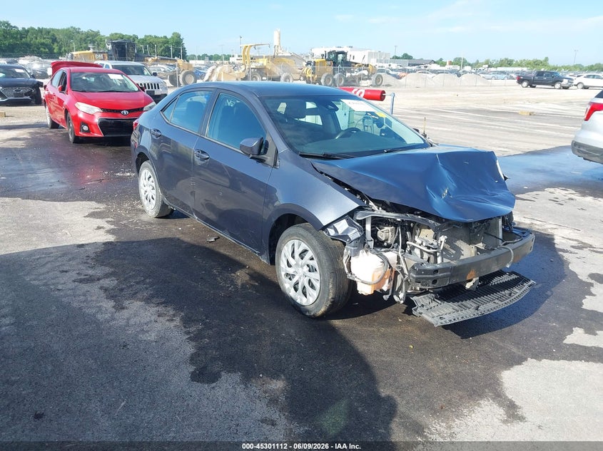2018 Toyota Corolla VIN 5YFBURHE3JP765163 IAAI salvage auction — FRONT END, Salvage Title, sold $2,100 on 2026-07-07 (photo 1)