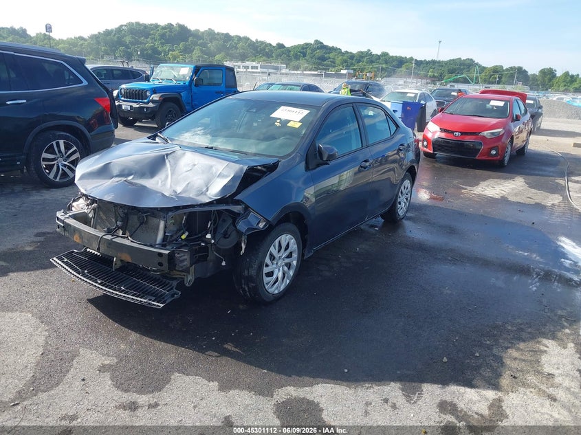 2018 Toyota Corolla VIN 5YFBURHE3JP765163 IAAI salvage auction — FRONT END, Salvage Title, sold $2,100 on 2026-07-07 (photo 2)