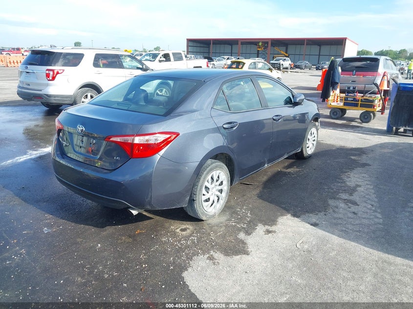 2018 Toyota Corolla VIN 5YFBURHE3JP765163 IAAI salvage auction — FRONT END, Salvage Title, sold $2,100 on 2026-07-07 (photo 4)