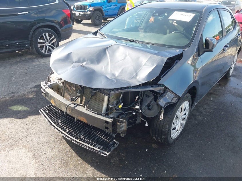 2018 Toyota Corolla VIN 5YFBURHE3JP765163 IAAI salvage auction — FRONT END, Salvage Title, sold $2,100 on 2026-07-07 (photo 6)
