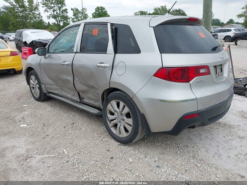 2011 Acura Rdx VIN 5J8TB2H2XBA003432 IAAI salvage auction — BIOHAZARD/CHEMICAL, Salvage (Illinois), sold $200 on 2026-07-18 (photo 3)