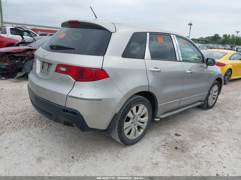 2011 Acura Rdx VIN 5J8TB2H2XBA003432 IAAI salvage auction — BIOHAZARD/CHEMICAL, Salvage (Illinois), sold $200 on 2026-07-18 (photo 4)