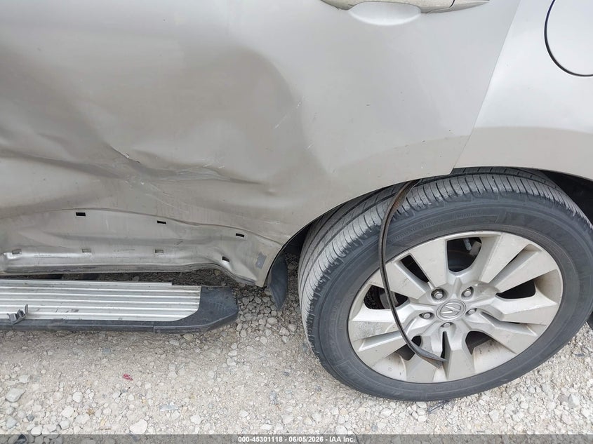 2011 Acura Rdx VIN 5J8TB2H2XBA003432 IAAI salvage auction — BIOHAZARD/CHEMICAL, Salvage (Illinois), sold $200 on 2026-07-18 (photo 6)