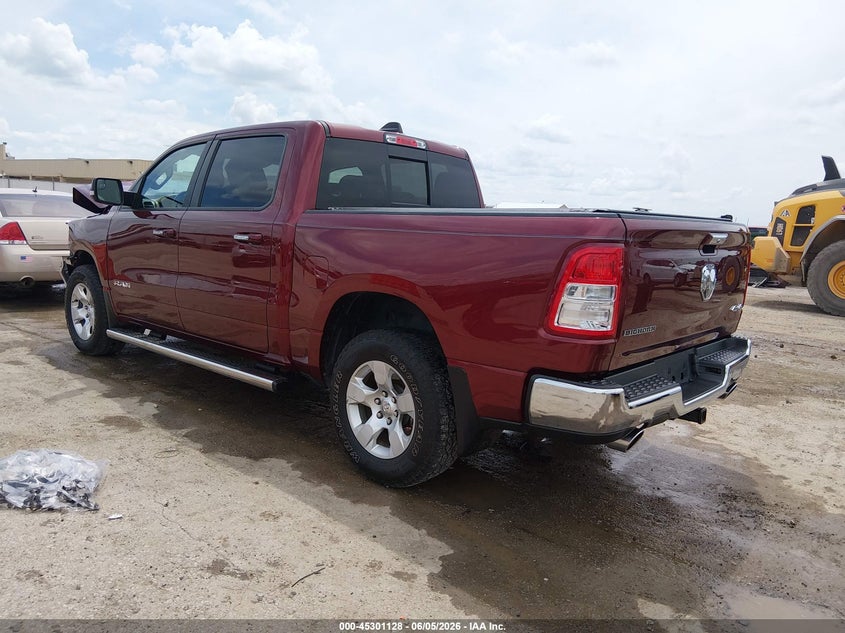 2020 Ram 1500 VIN 1C6SRFFT9LN310066 IAAI salvage auction — FRONT END, Salvage Title, sold $13,100 on 2026-07-10 (photo 3)