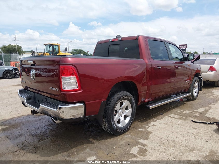 2020 Ram 1500 VIN 1C6SRFFT9LN310066 IAAI salvage auction — FRONT END, Salvage Title, sold $13,100 on 2026-07-10 (photo 4)