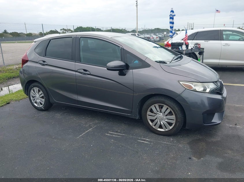 2016 Honda Fit VIN JHMGK5H52GS014467 IAAI salvage auction — LEFT FRONT, Salvage Title, sold $2,500 on 2026-07-16 (photo 1)
