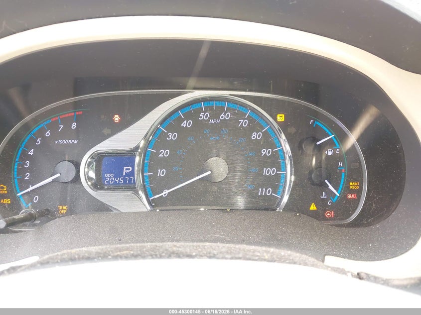 2012 Toyota Sienna VIN 5TDYK3DC5CS249933 IAAI salvage auction — FRONT END, Clear (Wisconsin), sold $2,250 on 2026-07-15 (photo 7)
