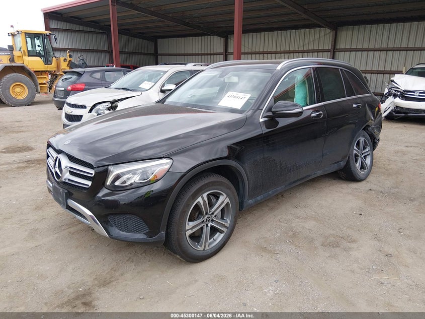 2019 Mercedes-benz Glc VIN WDC0G4KB1KV123856 IAAI salvage auction — LEFT REAR, Salvage Title, sold $8,450 on 2026-07-09 (photo 2)