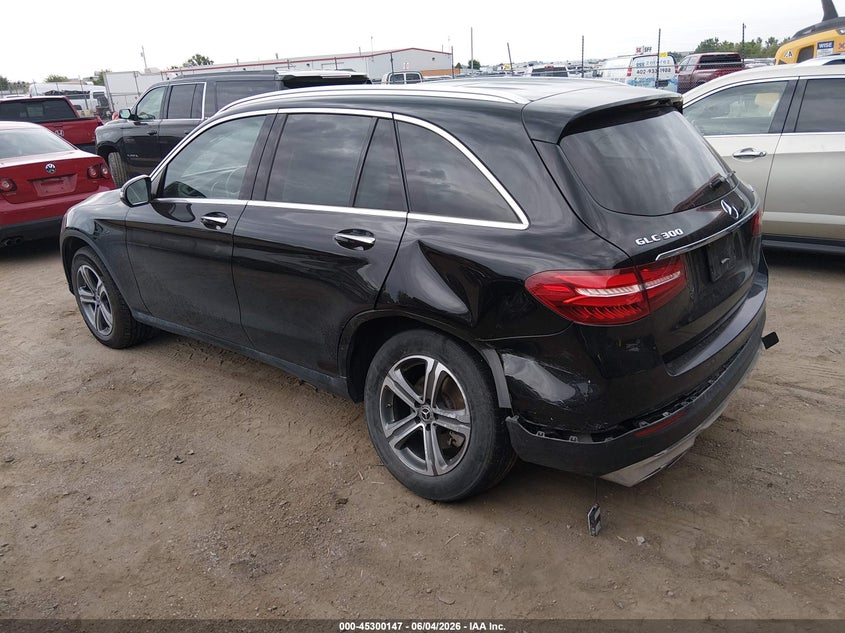2019 Mercedes-benz Glc VIN WDC0G4KB1KV123856 IAAI salvage auction — LEFT REAR, Salvage Title, sold $8,450 on 2026-07-09 (photo 3)