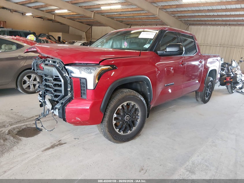 2022 Toyota Tundra VIN 5TFLA5DB3NX054944 IAAI salvage auction — FRONT END, Salvage Title, sold $9,000 on 2026-07-09 (photo 2)