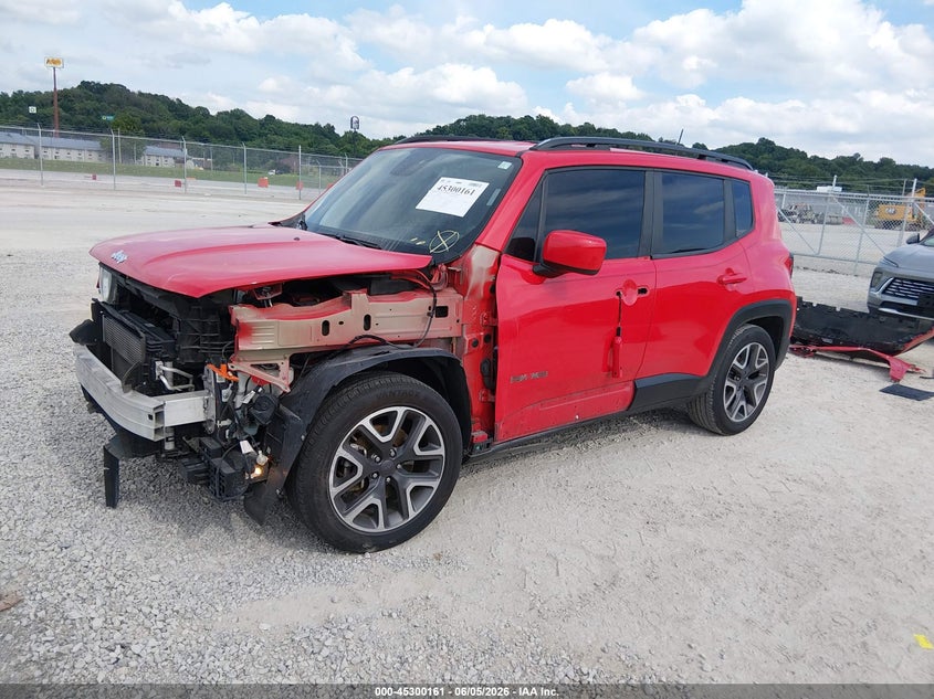 2018 Jeep Renegade VIN ZACCJABB7JPH75244 IAAI salvage auction — LEFT FRONT, Salvage (Missouri), sold $2,150 on 2026-08-11 (photo 2)