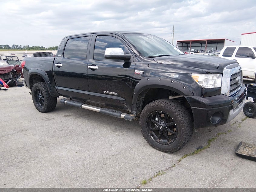 2008 Toyota Tundra VIN 5TFDV58168X054046 IAAI salvage auction — HAIL, Clear (Missouri), sold $4,300 on 2026-07-23 (photo 1)