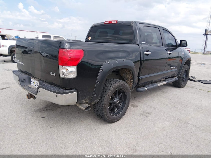 2008 Toyota Tundra VIN 5TFDV58168X054046 IAAI salvage auction — HAIL, Clear (Missouri), sold $4,300 on 2026-07-23 (photo 4)