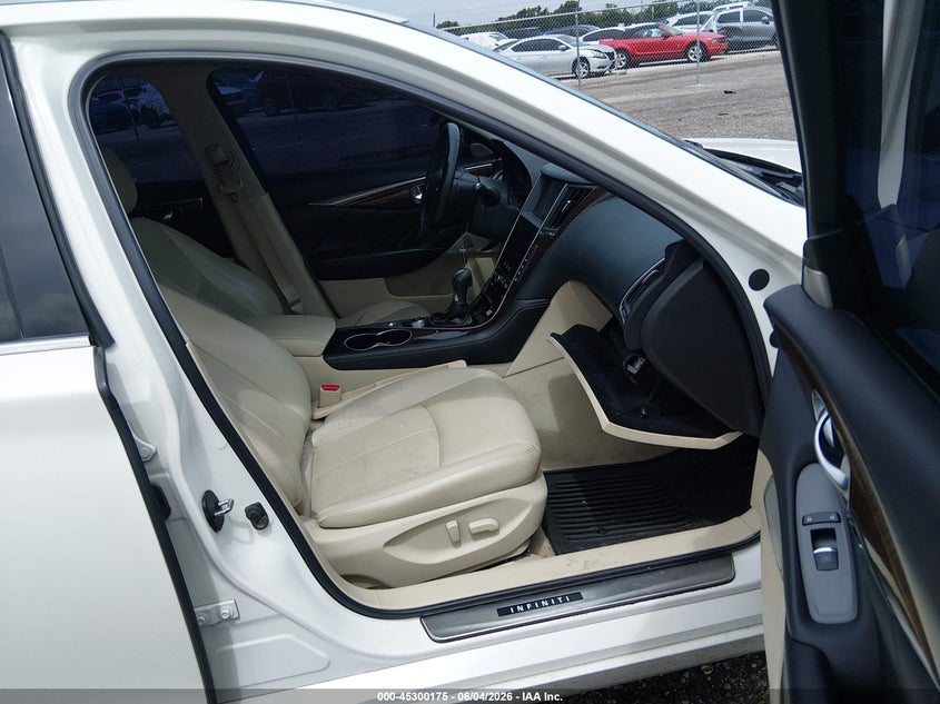 2017 Infiniti Q50 VIN JN1EV7AR5HM836326 IAAI salvage auction — MECHANICAL, Salvage (Louisiana), sold $1,050 on 2026-07-29 (photo 5)