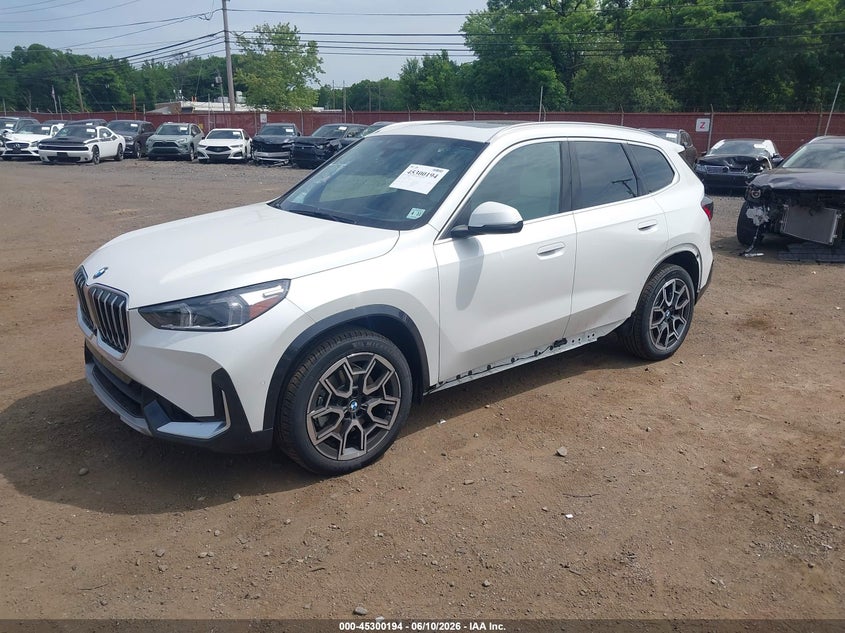 2026 BMW X1 VIN WBX73EF02T5536582 IAAI salvage auction — UNDERCARRIAGE, Salvage Title, sold $75 on 2026-07-29 (photo 2)