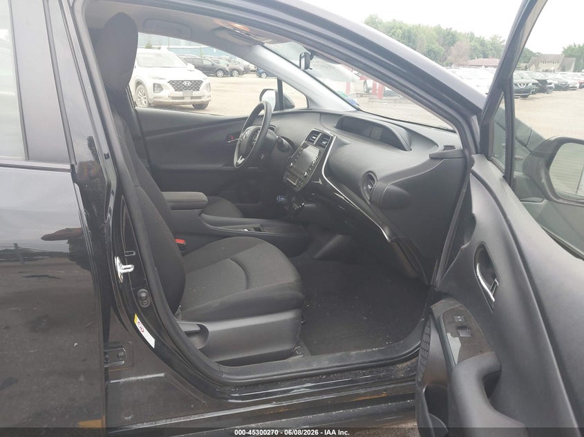 2021 Toyota Prius VIN JTDKAMFU3M3141687 IAAI salvage auction — REAR END, Salvage Title, sold $6,475 on 2026-07-09 (photo 5)