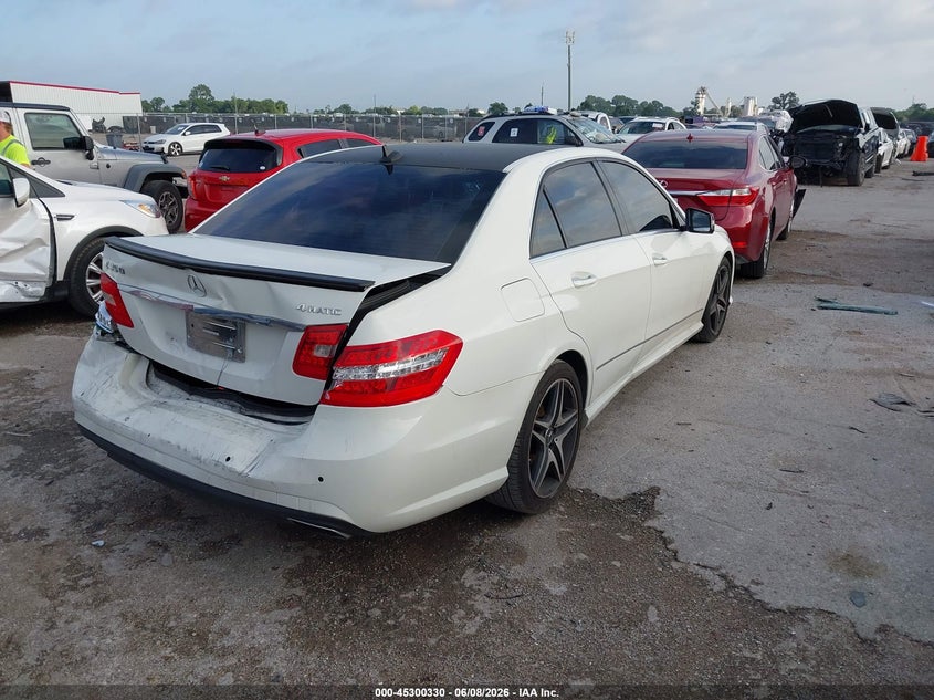 2011 Mercedes-benz E-class VIN WDDHF8HBXBA369909 IAAI salvage auction — REAR END, Salvage (Idaho), sold $2,350 on 2026-08-04 (photo 4)