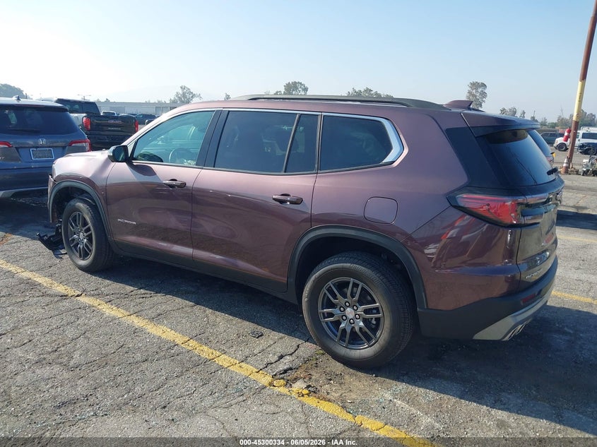 2025 Gmc Acadia VIN 1GKENKRS5SJ131112 IAAI salvage auction — FRONT END, Wait Title, sold $12,650 on 2026-10-25 (photo 3)