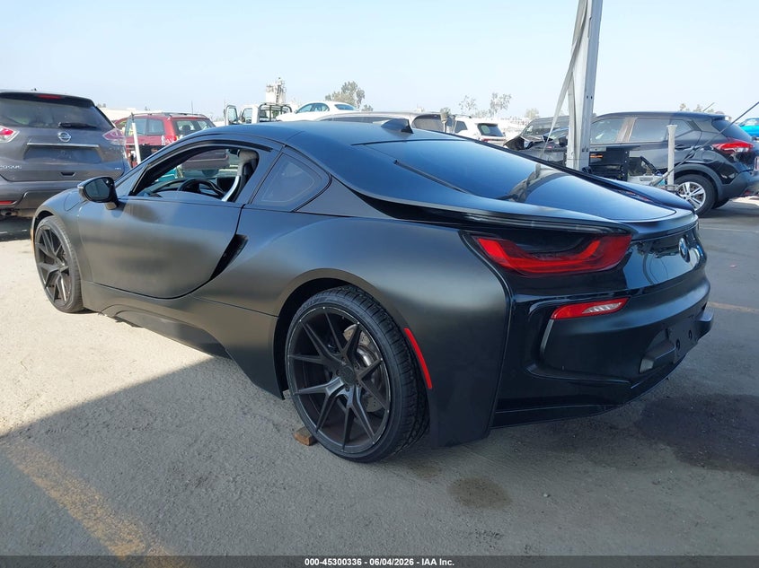 2014 BMW I8 VIN WBY2Z2C55EVX64808 IAAI salvage auction — UNDERCARRIAGE, Salvage Title, sold $15,200 on 2026-08-19 (photo 3)