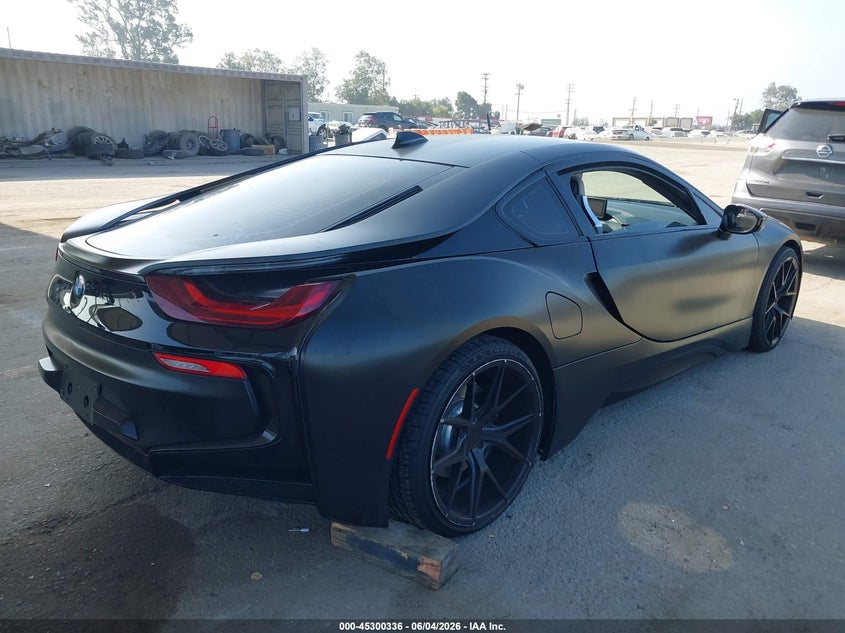2014 BMW I8 VIN WBY2Z2C55EVX64808 IAAI salvage auction — UNDERCARRIAGE, Salvage Title, sold $15,200 on 2026-08-19 (photo 4)