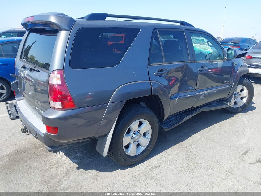 2005 Toyota 4runner VIN JTEZU17R550053964 IAAI salvage auction — FRONT END, Salvage (California), sold $1,350 on 2026-07-09 (photo 4)