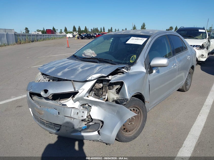 2012 Toyota Yaris VIN JTDBT4K36C1417104 IAAI salvage auction — FRONT END, Salvage Title, sold $475 on 2026-07-14 (photo 2)