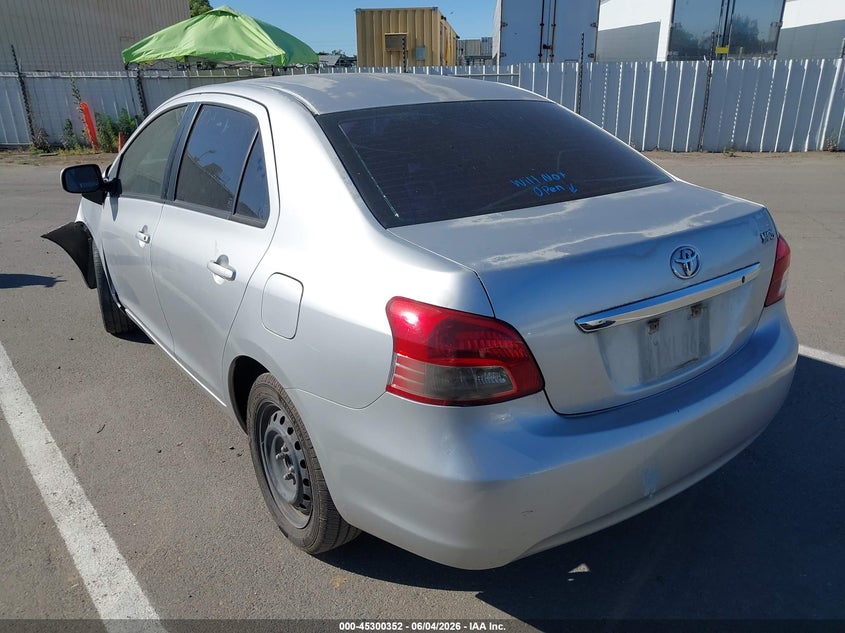 2012 Toyota Yaris VIN JTDBT4K36C1417104 IAAI salvage auction — FRONT END, Salvage Title, sold $475 on 2026-07-14 (photo 3)