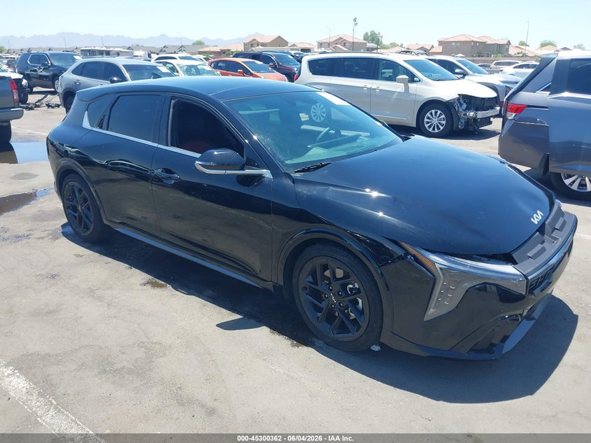 2026 Kia K4 VIN 3KPFU5DC2TE265689 IAAI salvage auction — LEFT FRONT, Salvage Title, sold $8,075 on 2026-07-28 (photo 1)