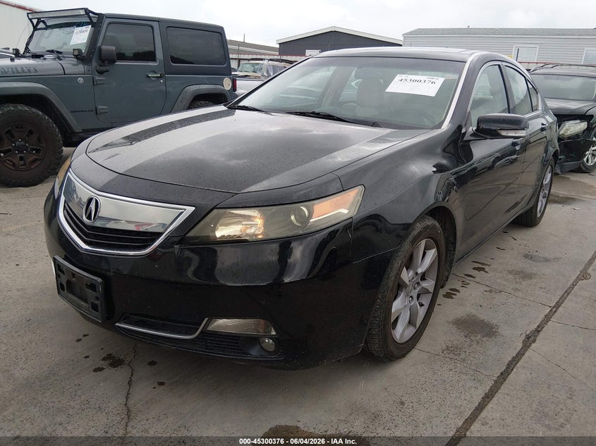 2013 Acura Tl VIN 19UUA8F5XDA012318 IAAI salvage auction — LEFT SIDE, Original (Texas), sold $1,300 on 2026-07-28 (photo 2)