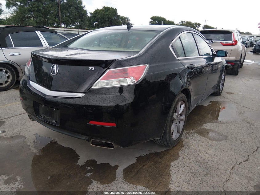 2013 Acura Tl VIN 19UUA8F5XDA012318 IAAI salvage auction — LEFT SIDE, Original (Texas), sold $1,300 on 2026-07-28 (photo 4)
