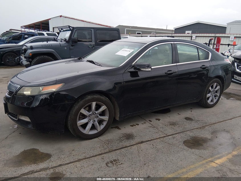 2013 Acura Tl VIN 19UUA8F5XDA012318 IAAI salvage auction — LEFT SIDE, Original (Texas), sold $1,300 on 2026-07-28 (photo 6)