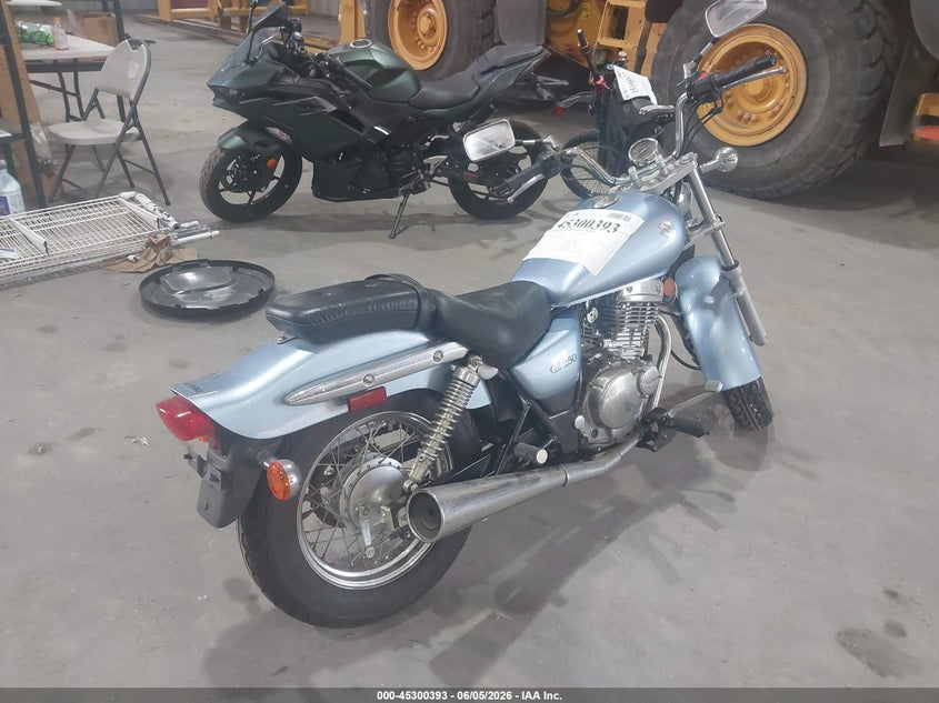 2006 Suzuki Gz250 VIN VTTNJ48A862101076 IAAI salvage auction — NORMAL WEAR, Clear (Florida), sold $225 on 2026-07-20 (photo 4)