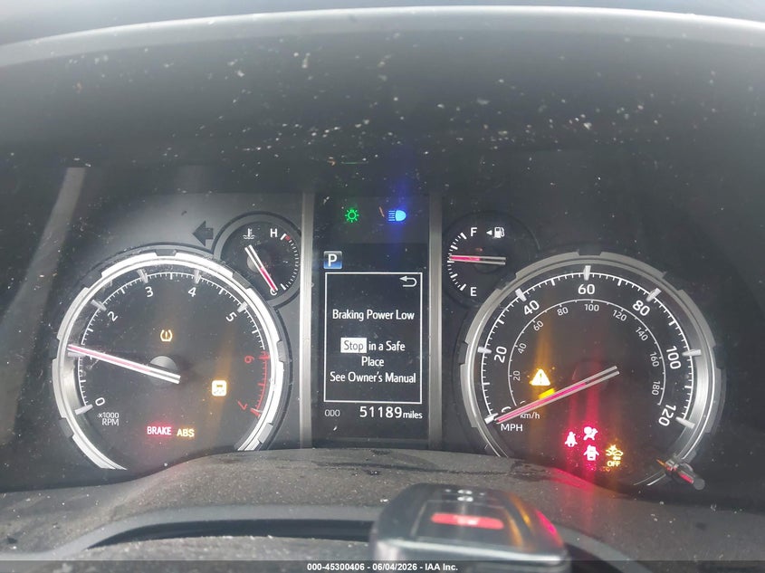 2023 Toyota 4runner VIN JTERU5JR2P6169154 IAAI salvage auction — ALL OVER, Salvage Title, sold $3,600 on 2026-07-11 (photo 7)