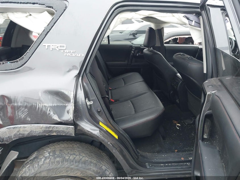 2023 Toyota 4runner VIN JTERU5JR2P6169154 IAAI salvage auction — ALL OVER, Salvage Title, sold $3,600 on 2026-07-11 (photo 8)