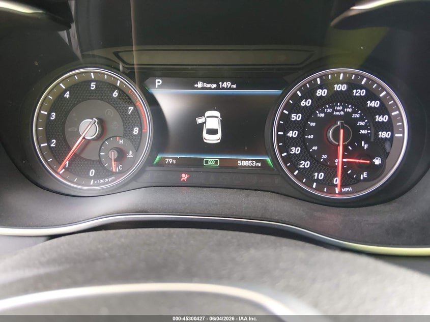 2019 Genesis G70 VIN KMTG34LE9KU026145 IAAI salvage auction — RIGHT FRONT, Salvage Title, sold $5,550 on 2026-07-22 (photo 7)