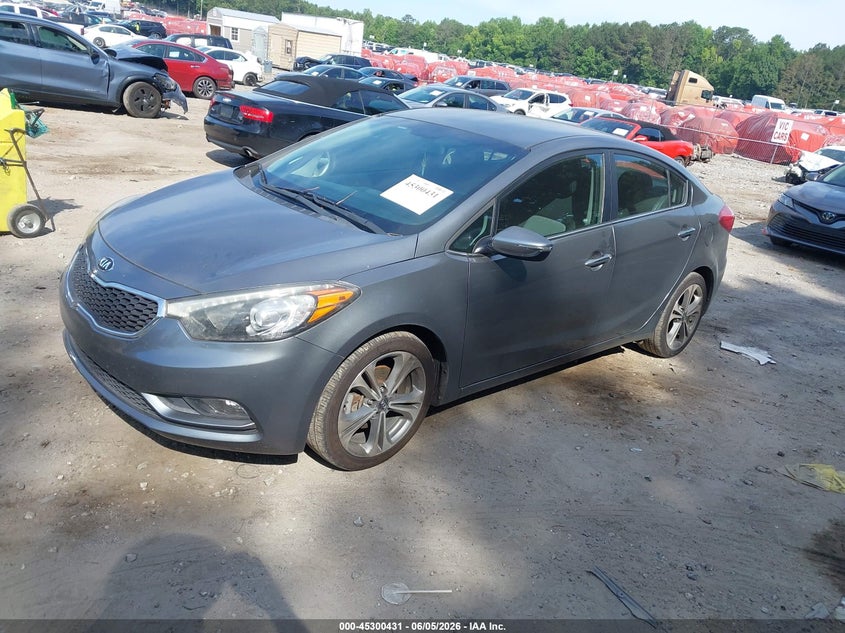 2016 Kia Forte VIN KNAFX4A83G5553107 IAAI salvage auction — RIGHT SIDE, Salvage Title, sold $1,500 on 2026-07-17 (photo 2)