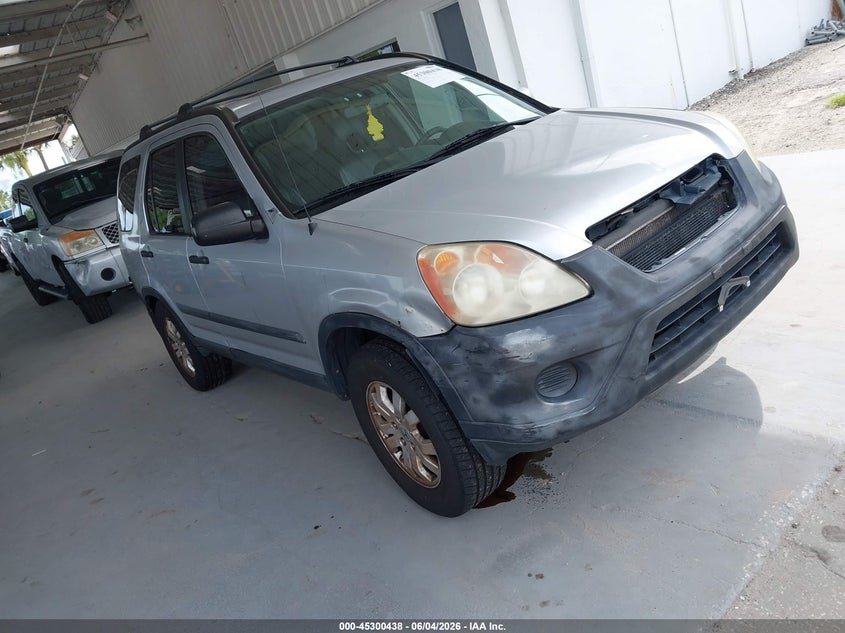 2006 Honda Cr-v VIN SHSRD78886U404391 IAAI salvage auction — NORMAL WEAR, Clear (Florida), sold $1,450 on 2026-07-08 (photo 1)