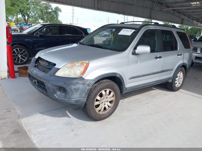 2006 Honda Cr-v VIN SHSRD78886U404391 IAAI salvage auction — NORMAL WEAR, Clear (Florida), sold $1,450 on 2026-07-08 (photo 2)